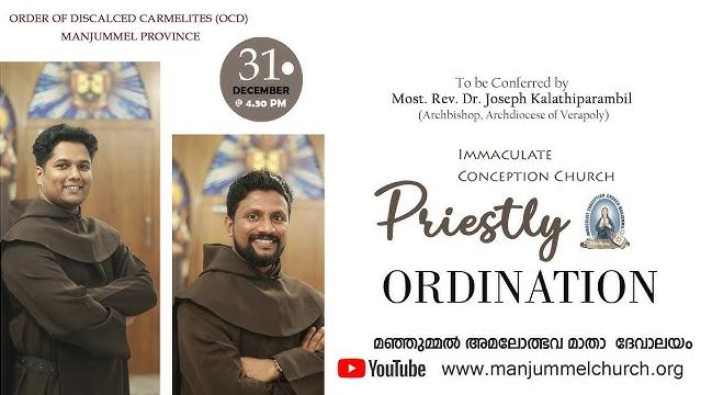 Priestly Ordination of Dn. Anson and Dn. Sebin